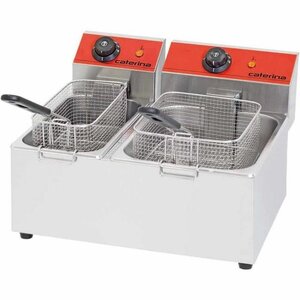 Stalgast Friteuse 3 + 5 Litres | 10Kg |  450x420x295(h)mm