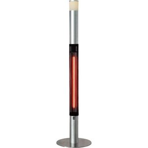 Stalgast Lampe Chauffante avec Eclairage LED | Ø400x1800mm 