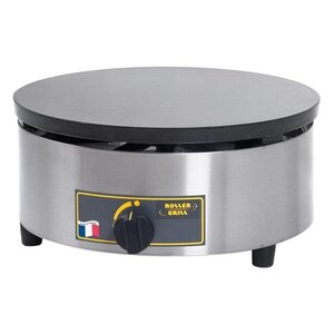 Roller Grill Crépière Simple à Gaz |3,6 kW | Ø400x160mm 