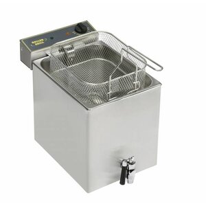 Roller Grill Friteuse avec Robinet | 12 Litres | 350x470x350mm(h)