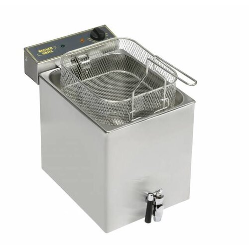 Roller Grill Friteuse avec Robinet | 12 Litres | 350x470x350mm(h)