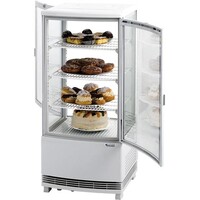 Réfrigérateur Blanc | Ouverture des 2 Cotés | 86 Litres | 429x425x980(h)mm