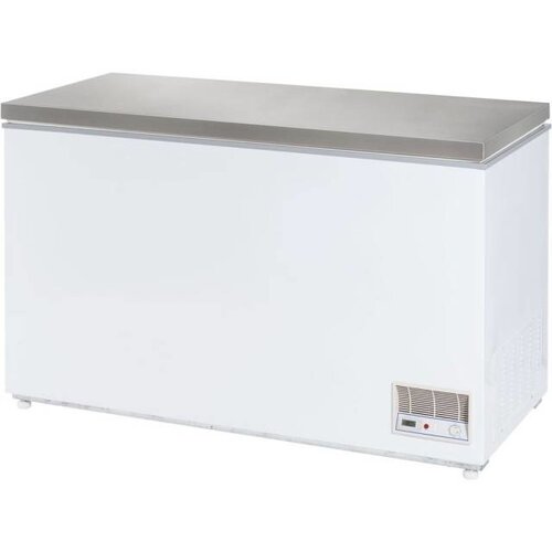 Stalgast Congélateur Coffre | Couvercle INOX | 390 Litres | 1330x685x875(h)mm