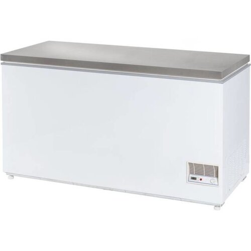 Stalgast Congélateur Coffre | Couvercle INOX | 466 Litres | 1485X685X865(h)mm