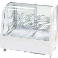 Vitrine Refroidissante | 100 Litres | Blanc | Eclairage à LED |682x450x675mm(h)
