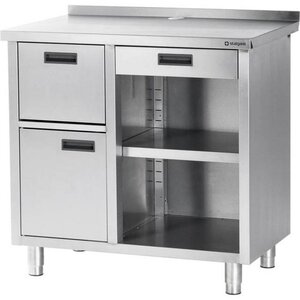 Stalgast Meuble pour Machine à Café | 1000x700x(h)1000mm