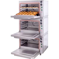 Four Electrique | Ventillé | 6 kW | Empilable | 800x619x(h)600mm