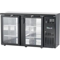 Arrière Bar | 2 Portes Vitrées | 350L | 1462x535x(h)860mm