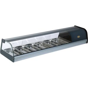 Roller Grill Vitrine Réfrigérée | 6x GN 1/3 | 1450x400x(h)260mm Roller Grill Vitrine Réfrigérée | 6x GN 1/3 | 1450x400x(h)260mm