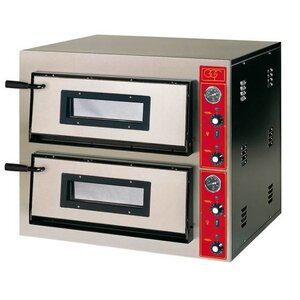 Stalgast Four à Pizza | E-Line | 2x 4 Pizzas 30cm | Ext. 900x735x(h)750mm | Int.610x610x(h)140mm