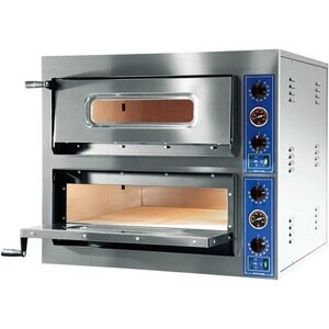 Stalgast Four à Pizza | X-Line | 2x 6 Pizzas 36cm | 232 KG | 1010x1210x(h)750mm