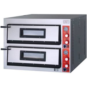 Stalgast Four à Pizza | FR-Line | 2x 6 Pizzas 36cm | 1010x1210x(h)750mm | 18 KW Stalgast Four à Pizza | FR-Line | 2x 6 Pizzas 36cm | 1010x1210x(h)750mm | 18 KW