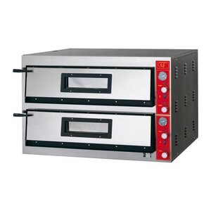 Stalgast Four à Pizza | E-Line | 2x 9 Pizzas 30cm | 1150x1020x(h)750mm | 19,2 KW Stalgast Four à Pizza | E-Line | 2x 9 Pizzas 30cm | 1150x1020x(h)750mm | 19,2 KW