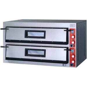 Stalgast Four à Pizza | FR-Line | 2x 6 Pizzas 36cm | 1370x850x(h)750mm | 18 KW Stalgast Four à Pizza | FR-Line | 2x 6 Pizzas 36cm | 1370x850x(h)750mm | 18 KW