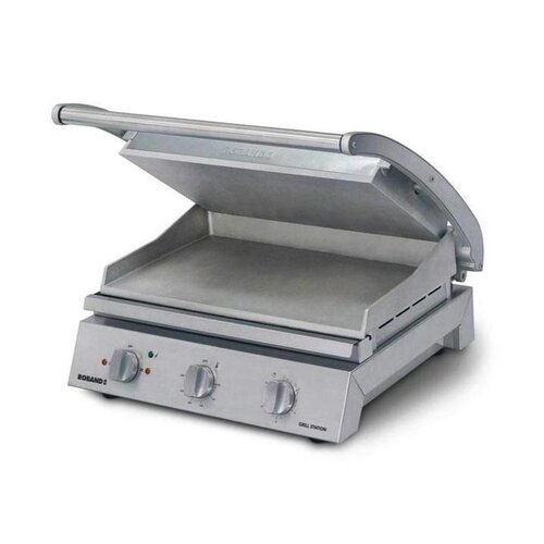 Roband Grill de cuisson ROBAND | 8 sandwichs | Plaque supérieure Lisse | 2990W | 560x490x220(h)mm Roband Grill de cuisson ROBAND | 8 sandwichs | Plaque supérieure Lisse | 2990W | 560x490x220(h)mm