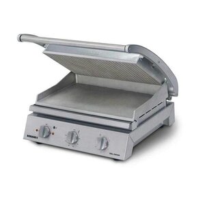 Roband Grill de cuisson ROBAND | 8 sandwichs | Plaque supérieure Rainuré | 2990W | 560x490x220(h)mm Roband Grill de cuisson ROBAND | 8 sandwichs | Plaque supérieure Rainuré | 2990W | 560x490x220(h)mm