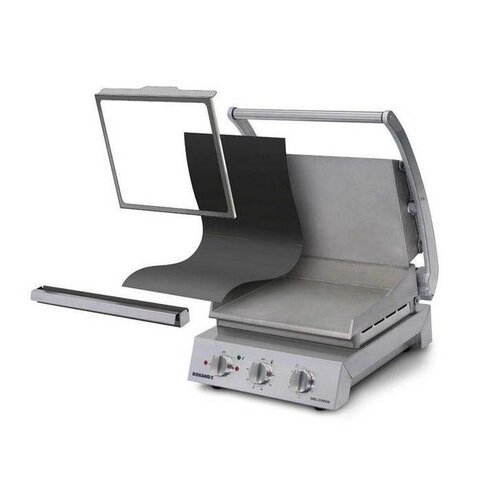 Roband Bac de récupération de graisse en acier inoxydable | Côté ouvert | pour ROBAND 8 Sandwich