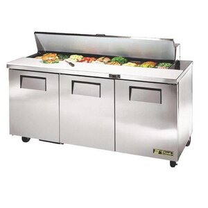 True Saladette 3 portes | 538 litres | 1090x1840x(h)790mm True Saladette 3 portes | 538 litres | 1090x1840x(h)790mm