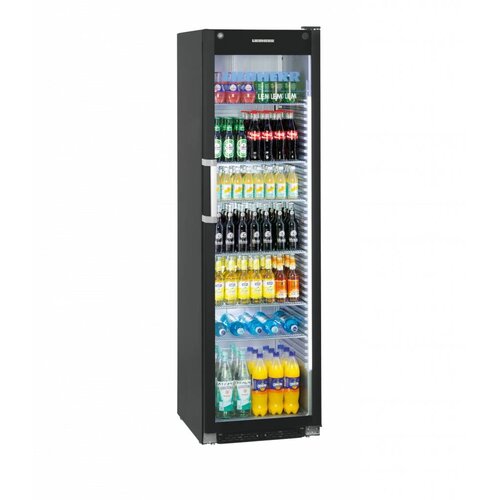 Liebherr Réfrigérateur | Acier Noir avec Porte en Verre | Liebherr | 449 Litres | FKDv 4523 | 600x696x(h)2027mm