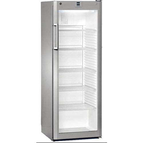 Liebherr Réfrigérateur | Gris Acier | Dynamic | Porte en verre | Liebherr | 388 Litres | FKvsl 4113 | 600x610x(h)1800mm