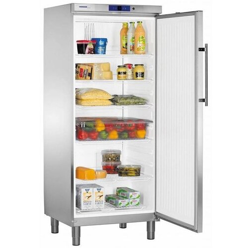 Liebherr Réfrigérateur | Inox | Gastronomie | sur Pieds | Liebherr | 583 Litres | 2/1 GN | GKv 5760 | 750x750x(h)1860mm