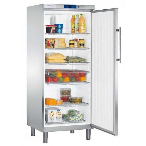 Liebherr Réfrigérateur | Inox | Gastronomie | sur Pieds | Liebherr | 583 Litres | 2/1 GN | GKv 5790 | 750x750x(h)1860mm