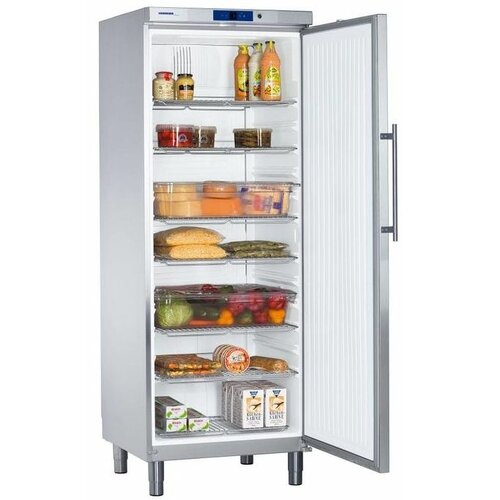 Liebherr Réfrigérateur | Inox | Gastronomie | sur Pieds | Liebherr | 663 Litres | GKv 6460 | 750x750x(h)2060mm