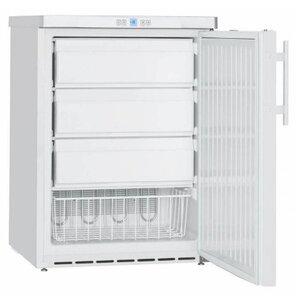 Liebherr Congélateur | Modèle de Table | Statique | Blanc | avec Tiroirs | Liebherr | 143 Litres | GGU 1500 | 600x610x(h)830mm