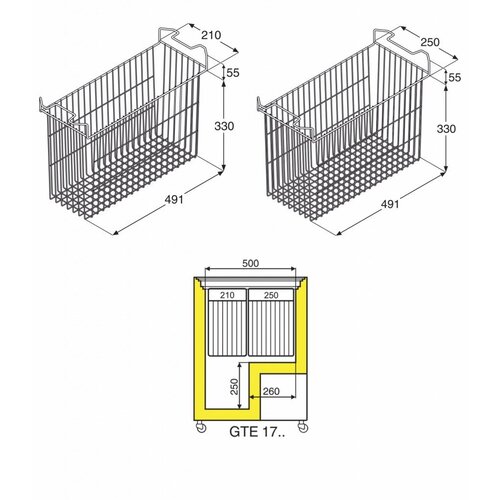 Liebherr Congélateur à Glace | Couvercle en Verre | Liebherr| 166 Litres | GTE 1752 | 625x661x(h)911mm