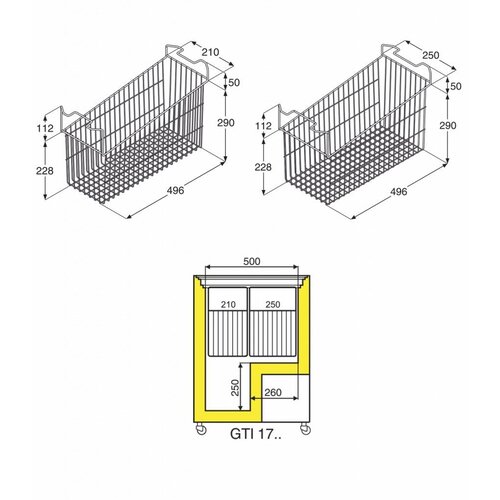 Liebherr Congélateur à Glace | Couvercle en Verre avec Lumière | Liebherr | 164 Litres | GTI 1753 | 625x661x(h)913mm