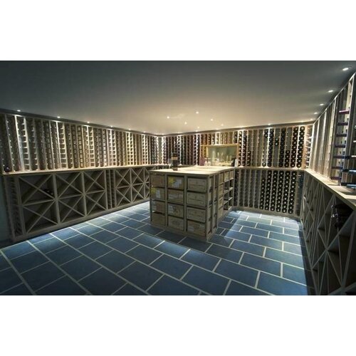 Bar Professional Cave à Vin | En Bois de Chêne | 1070x320x(h)1100mm