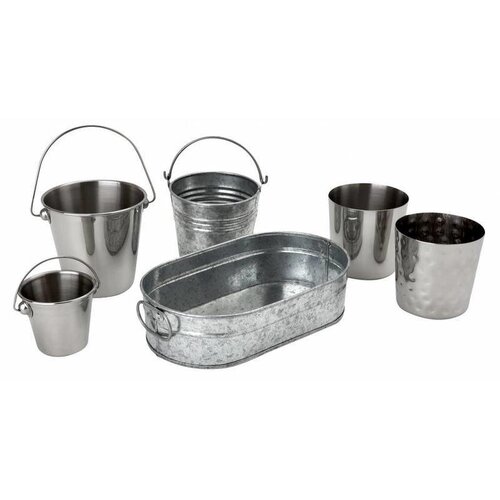 Bar Professional Seau de Présentation | Inox | 100x100mm