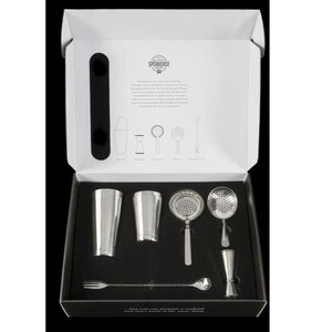 Bar Professional Coffret Cocktail | 6 Parties | En Inox