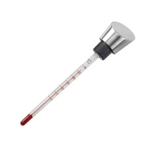 Bar Professional Thermomètre à Vin | Chrome