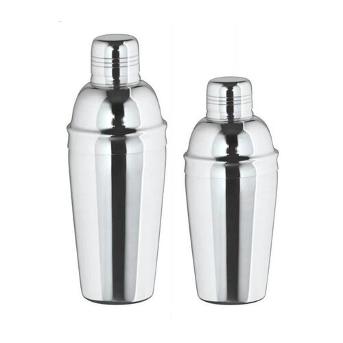 Bar Professional Shaker à Cocktail | 3 Pièces | Brillant | 0,7 L Bar Professional Shaker à Cocktail | 3 Pièces | Brillant | 0,7 L