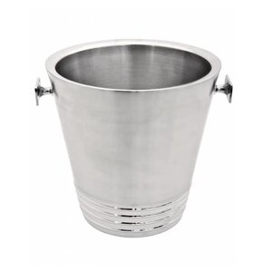 Bar Professional Seau à Champagne | Inox | Double Paroi | Ø220mm x (h)230mm