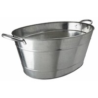 Vasque à Champagne | Galvanisé | 25 litres | 490x370x220mm