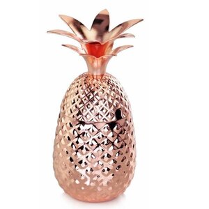 Bar Professional Coupe Cocktail | Ananas 475ml | Couleur de cuivre