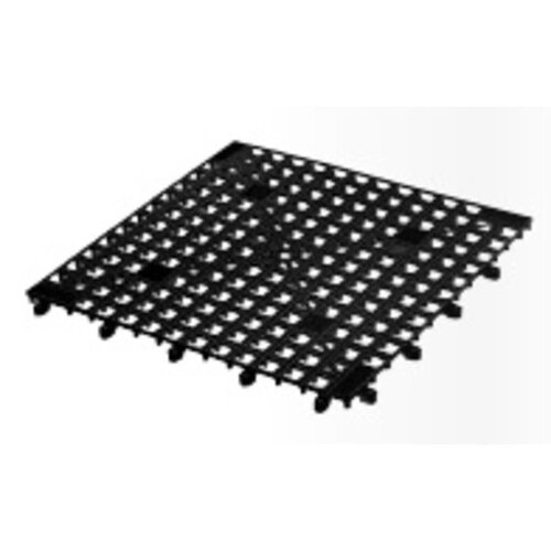 Bar Professional Tapis pour Verre | Assemblables | Noir | 330x330mm