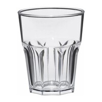 Verre | Rox | Plastique SAN | Transparent | 30cl | Lot de 8 Pièces