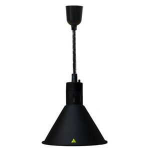 Combisteel Lampe Chauffante | Chefs Heat-02 | Noir | Cordon Réglable | Ø275x(H)600/1800mm