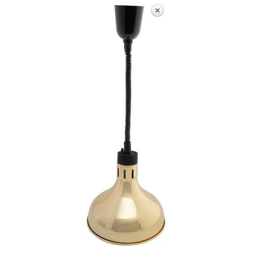 Combisteel Lampe Chauffante | Chefs Heat-03 | Doré | Cordon Réglable | Ø290x(H)600/1800mm