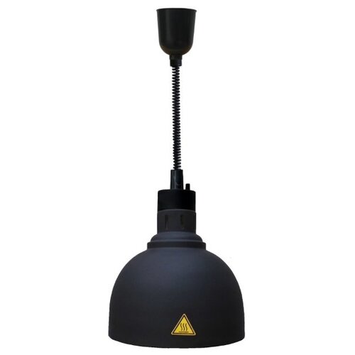 Combisteel Lampe Chauffante | Chefs Heat-04 | Noir | Cordon Réglable | Ø240x(H)600/1800mm