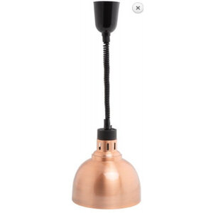 Combisteel Lampe Chauffante | Chefs Heat-04 | Bronze | Cordon Réglable | Ø240x(H)600/1800mm