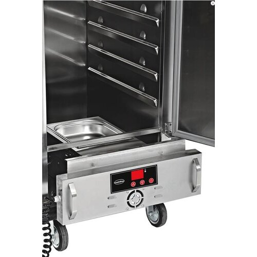 Combisteel Chariot de Banquet Chauffant | Inox | 11x 2/1GN | 0/90°C | 717x888x(H)1803mm