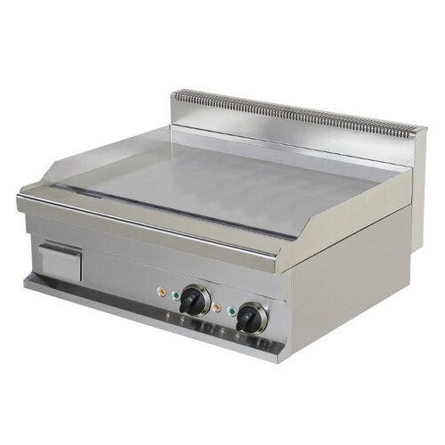 Combisteel Plaque de Cuisson | Base 700 | Grill Electrique | 8,1 kW | Chrome Lisse | 800x700x(H)290mm Combisteel Plaque de Cuisson | Base 700 | Grill Electrique | 8,1 kW | Chrome Lisse | 800x700x(H)290mm