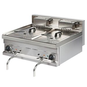 Combisteel Friteuse Electrique | Base 700 | 2x 10 Liter | 2x 9 kW | 800x700x(H)290mm Combisteel Friteuse Electrique | Base 700 | 2x 10 Liter | 2x 9 kW | 800x700x(H)290mm