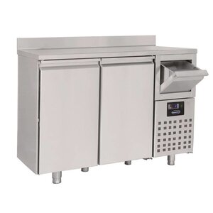 Combisteel Comptoir Réfrigéré | Inox | 2 Portes | 550 Litres | 1580x600x(H)1050mm Combisteel Comptoir Réfrigéré | Inox | 2 Portes | 550 Litres | 1580x600x(H)1050mm
