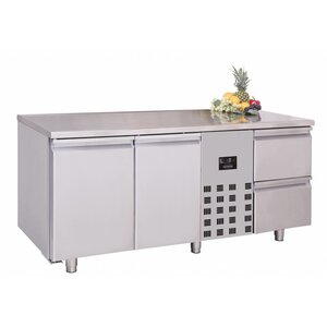Combisteel Comptoir Réfrigéré | Pro Line | 2 Portes et 2 Tiroirs | 474 Litres | 1785x700x(H)850mm Combisteel Comptoir Réfrigéré | Pro Line | 2 Portes et 2 Tiroirs | 474 Litres | 1785x700x(H)850mm