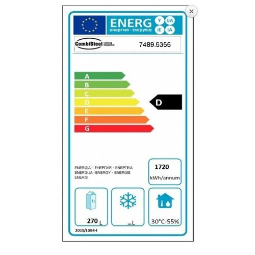 Combisteel Comptoir Réfrigéré | Pro Line | 2 Portes et 2 Tiroirs | 474 Litres | 1785x700x(H)850mm